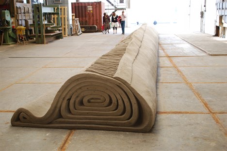 Rolled Carpet 1 (2200x100x200cm)